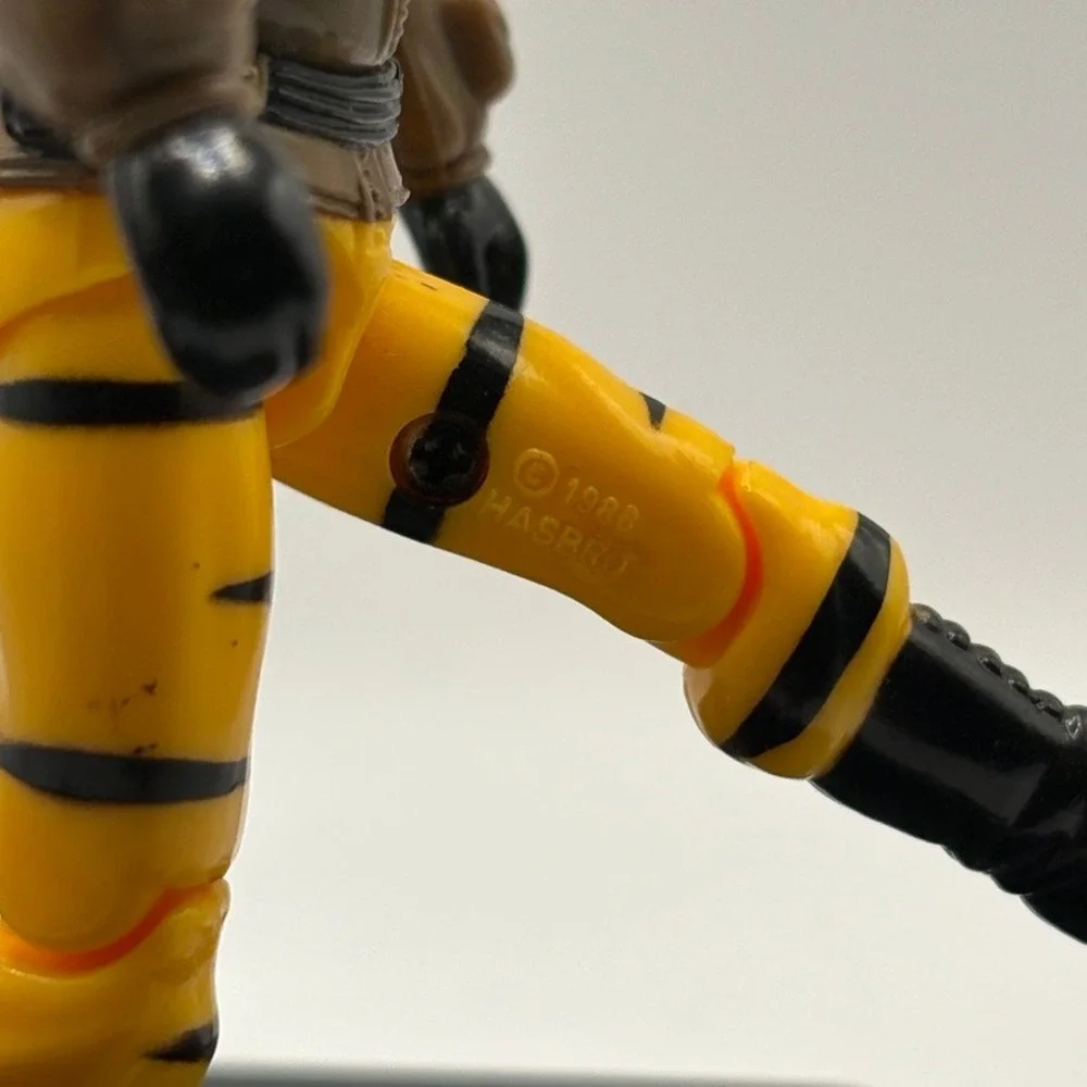 1988 GI Joe FROSTBITE v2 Tiger Force Action Figure Driver Tiger Cat Hasbro